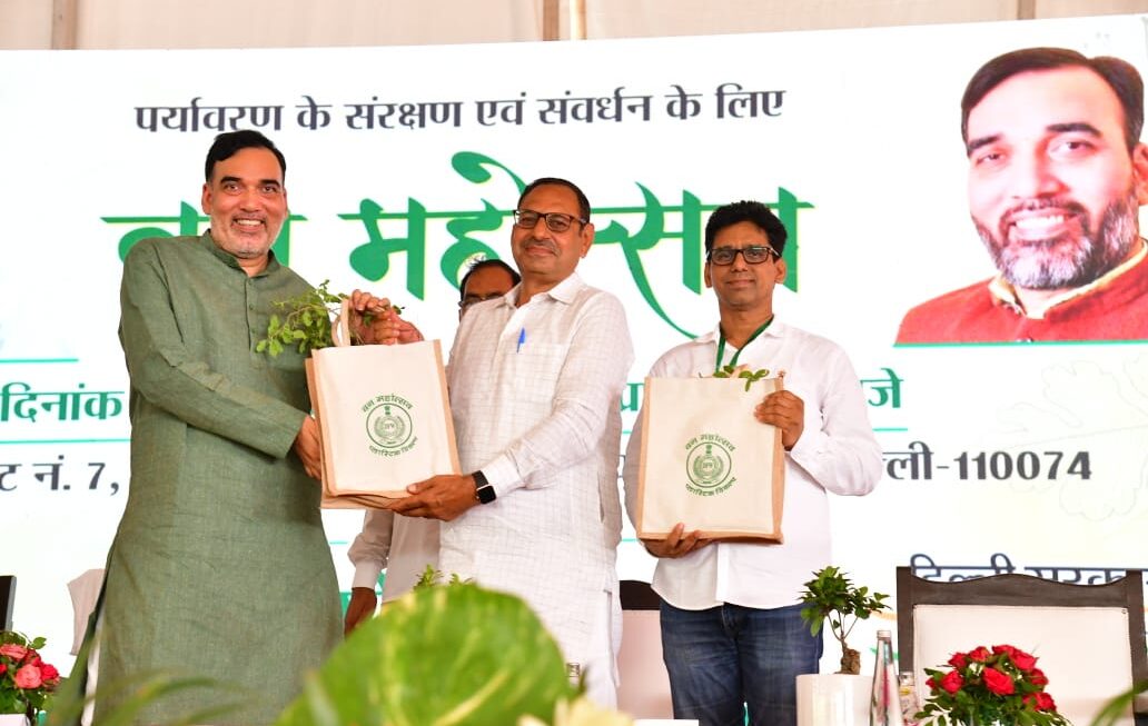 असोला भाटी में मनाया गया तीसरा वन महोत्सव कार्यक्रम – गोपाल राय