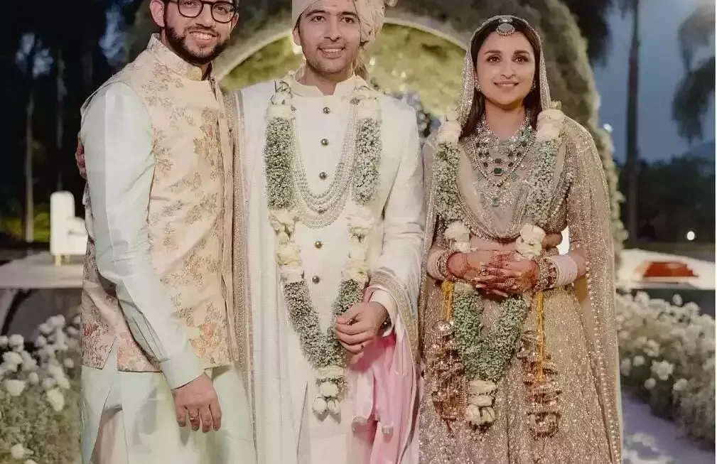 आदित्य ठाकरे ने शेयर की परिणीति चोपड़ा-राघव चड्ढा की शादी की अनदेखी तस्वीरें