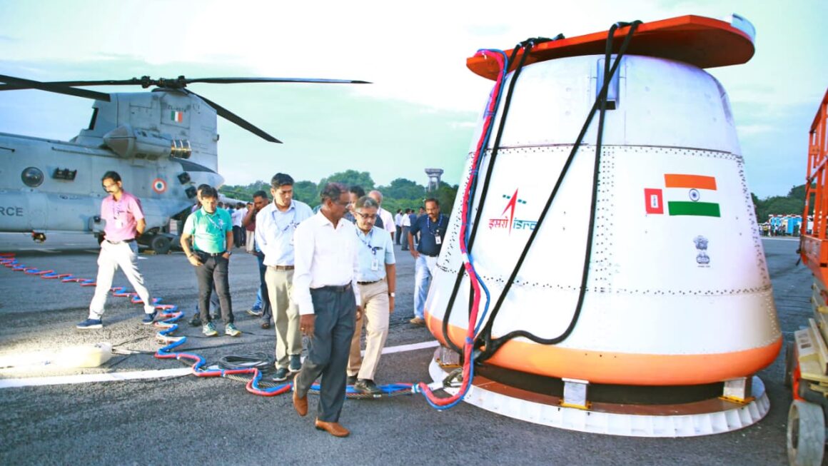 गगनयान मिशन : इसरो ने श्रीहरिकोटा के निकट आईएडीटी-01 का सफल परीक्षण किया