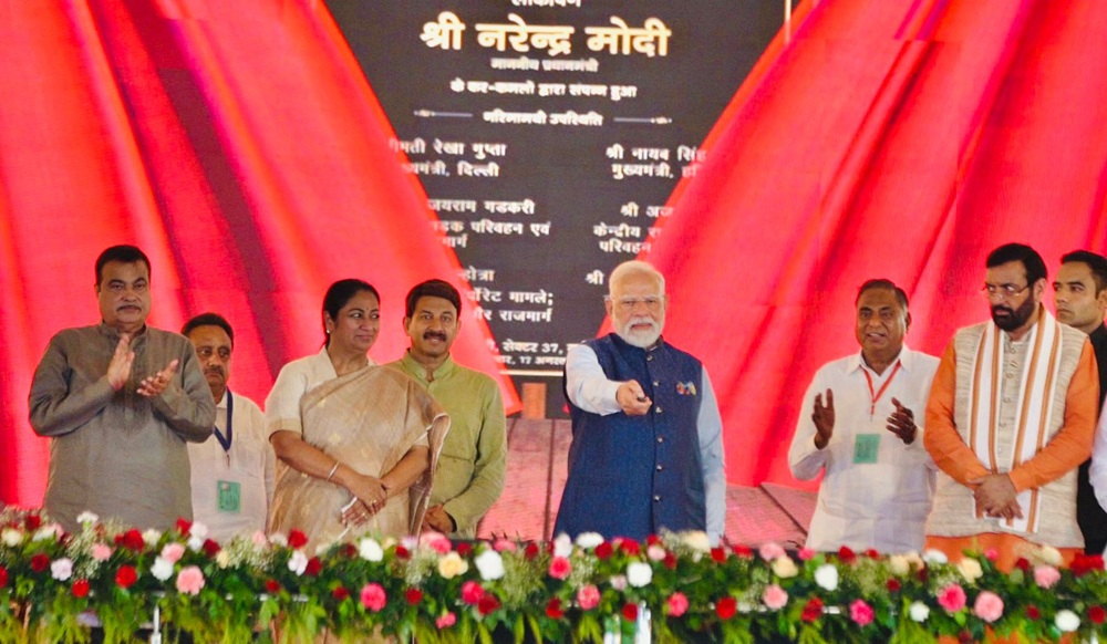 पीएम मोदी ने 8 लेन एलिवेटेड हाईवे का किया उद्घाटन, जाम से मिलेगी निजात