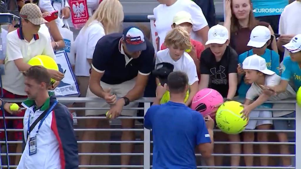 US Open Hat Snatcher Exposed