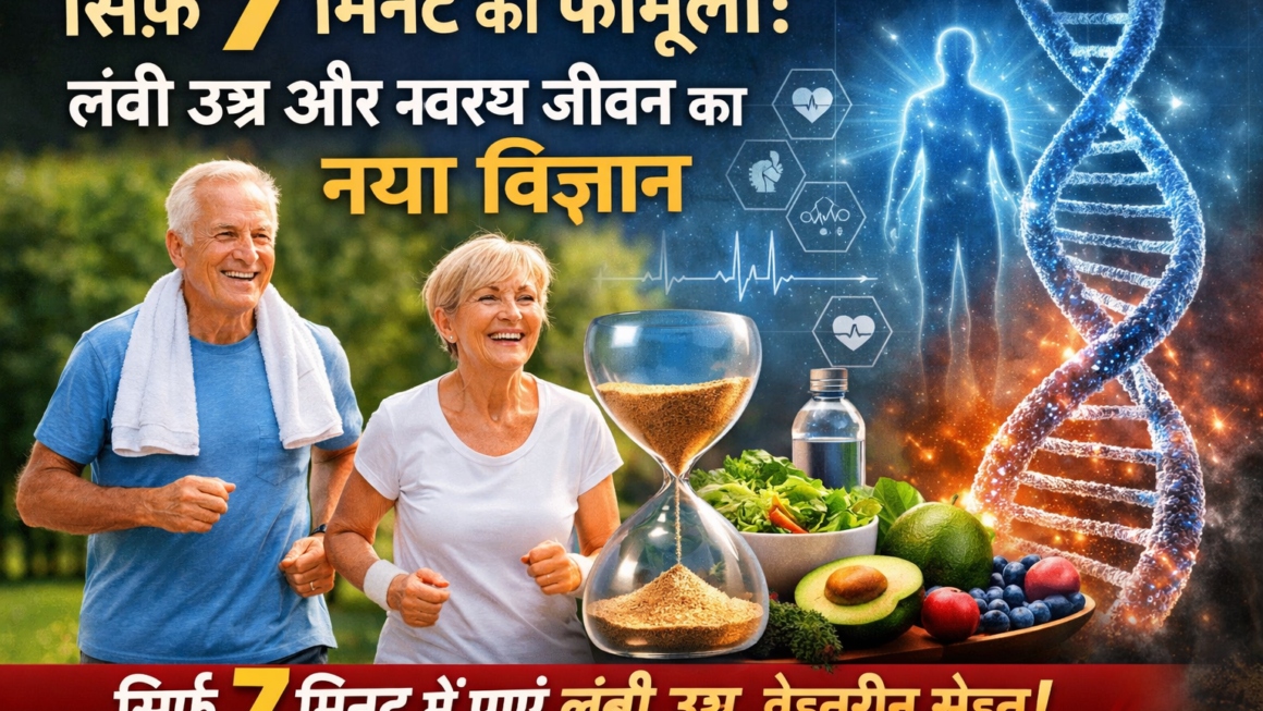 सिर्फ 7 मिनट का फॉर्मूला: लंबी उम्र और स्वस्थ जीवन का नया विज्ञान