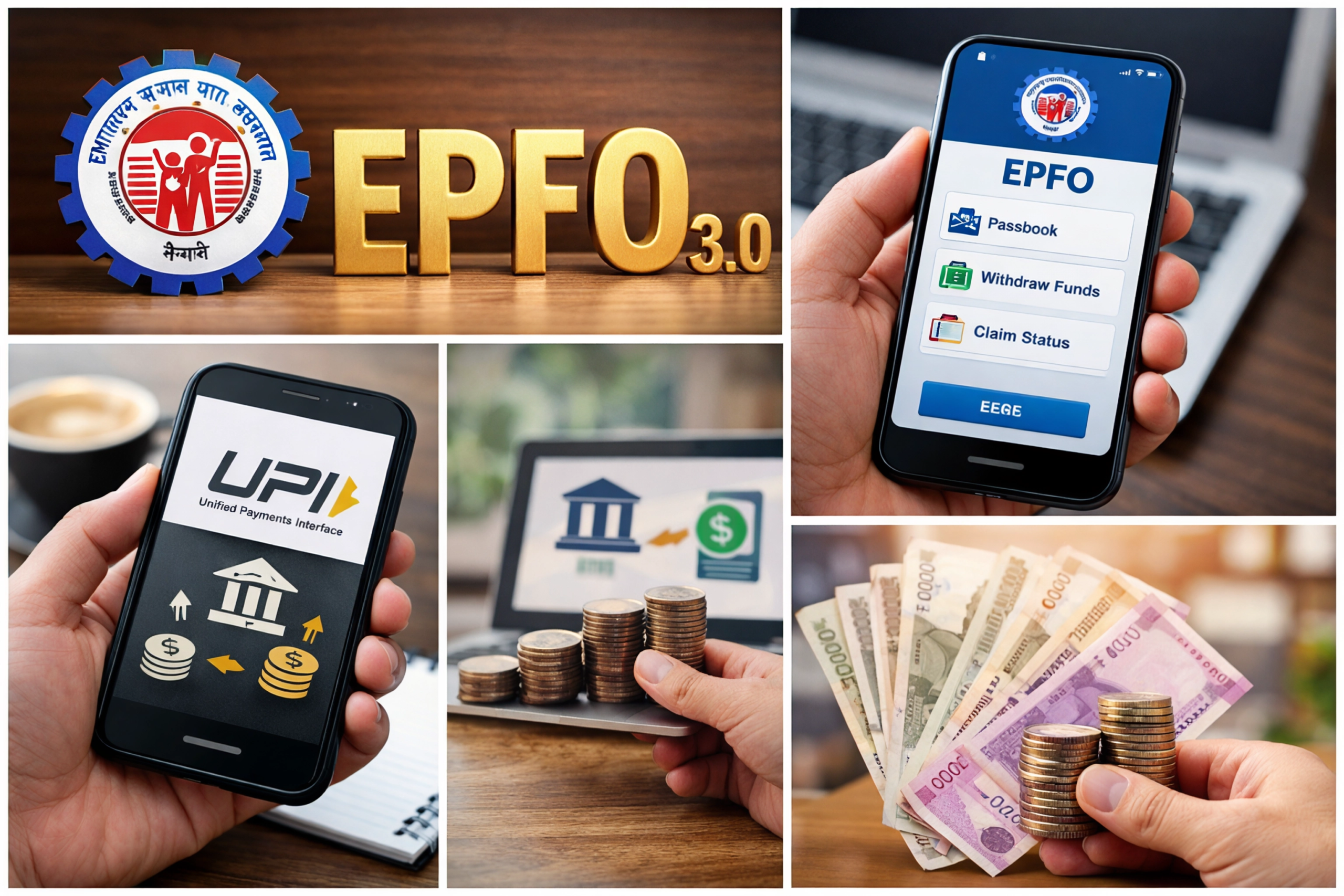 अब ईपीएफ निकासी होगी झटपट: अप्रैल में लॉन्च होगा EPFO 3.0 मोबाइल ऐप, UPI से सीधे खाते में आएंगे पैसे